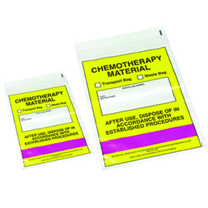 Chemo-Trans-Waste Bag <br /><span class=verysmall>Sterile and non-sterile</span>