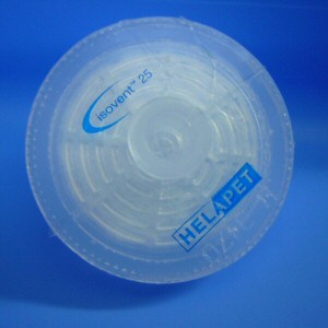 IsoVent Filter, 25mm (0.2um PTFE, Female Luer Lock/Male Slip Luer)
