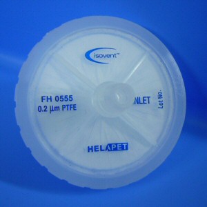 IsoVent Filter, 50mm (0.2um PTFE, 1/4" Stepped Barb)