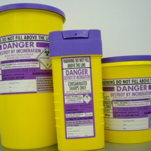 Sterile Sharps Bins
