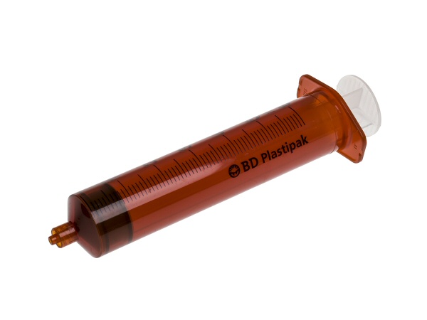 BD Plastipak™ 60ml Luer Lock Amber Syringe