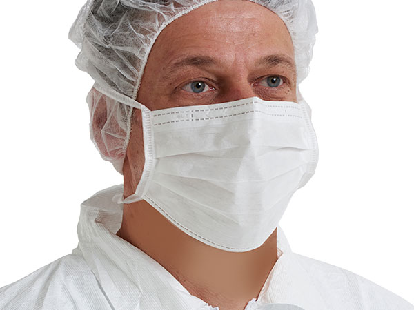 BioClean™ Cleanroom Tie-on Facemask <br /><span class=verysmall>Sterile and non-sterile</span>
