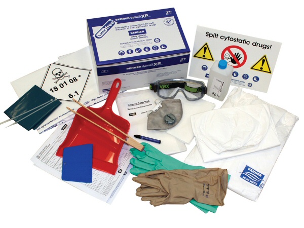 Berner XP Cytotoxic Spill Kit <br /><em>Extra Protection, Latex Free</em>