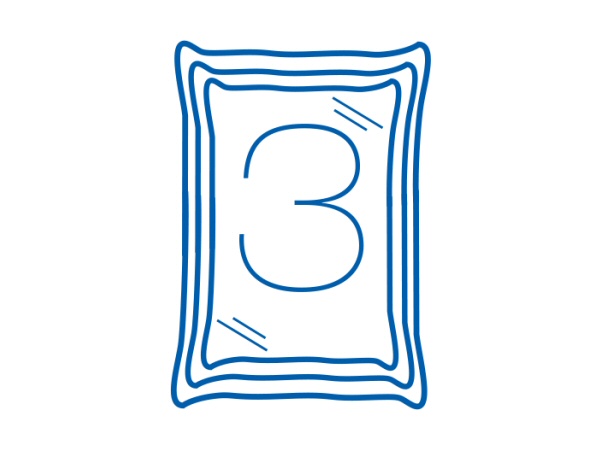 Triple bagged Products Triple bagged Products