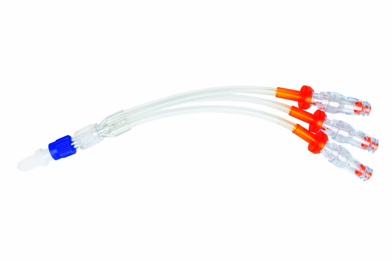 Spyder 3-way extension lines with male luer lock mobile ring connector (NRV & NBV)