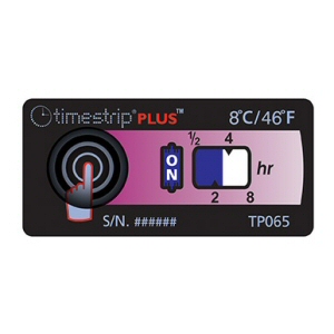 Timestrip<sup>®</sup> PLUS™ +8°C - Temperature Breach Indicator