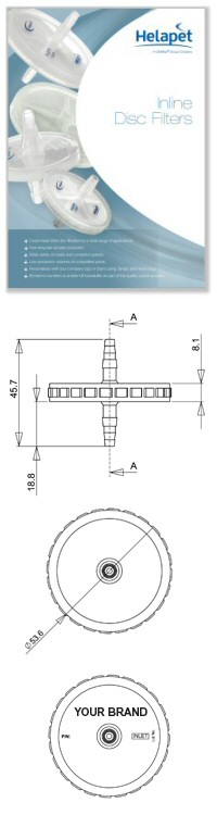 Helapet unveil new look 2018 Inline Disc Filters Brochure