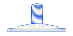 1/8" British Standard Pipe Thread (50mm filters)