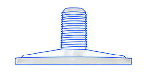 1/8" National Pipe Thread (50mm filters)